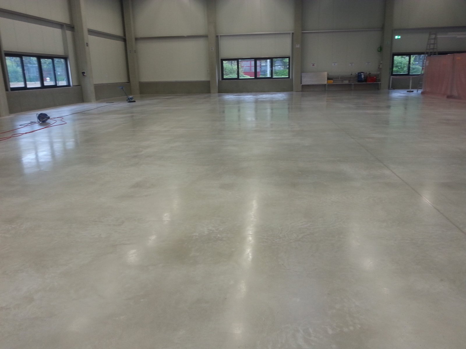 Industrieboden Projekt Bosch in Ansbach